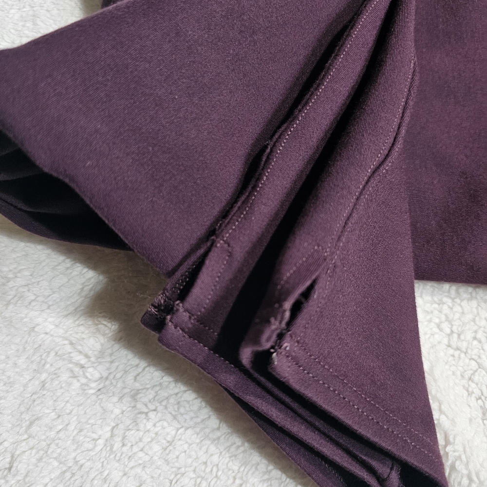 SPANX plum purple ponte leggings L - Picture 8 of 11